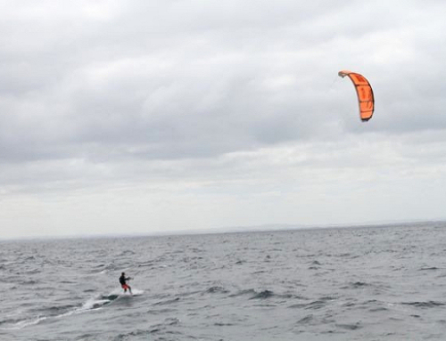 Kite Bass Strait World Record